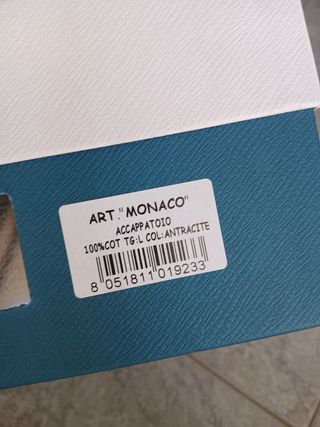 Accappatoio Vingi Monaco - Cotone 100%