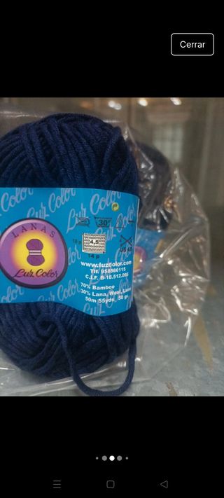 Ovillos lana bambú 50gr - 20 unidades
