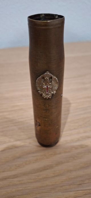 Casquillo militar antiguo
