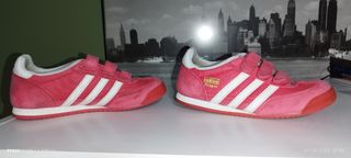 Zapatillas Adidas Dragón Rojo Coral - Nº32 