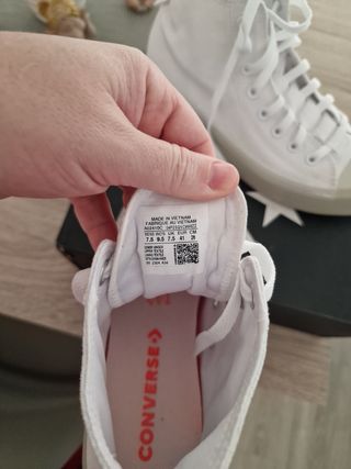 Converse Chuck Taylor blancas