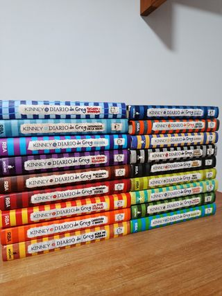 Colección 17 libros. El diario de greg