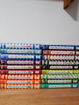Colección 17 libros. El diario de greg