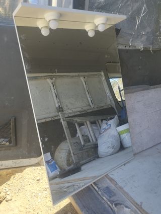 Espejo tocador con luz LED