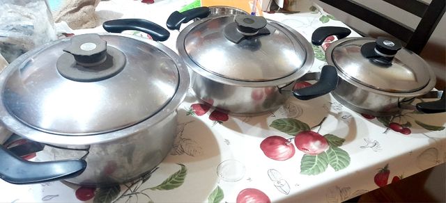 Juego cazuelas AMC - 3 piezas