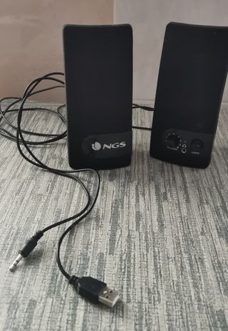 Altavoces PC NGS - negros