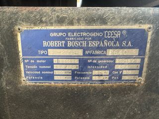 Generador eléctrico 200kVA