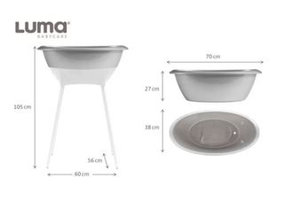 Bañera bebé Luma - Como nueva