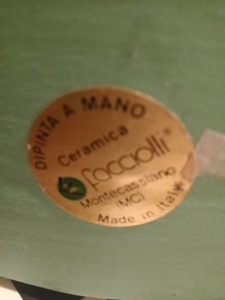 Vaso lumaca vintage Italia