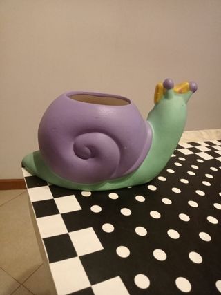 Vaso lumaca vintage Italia