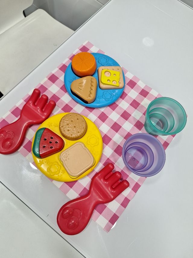 Cesta picnic LeapFrog - Rosa y Morada