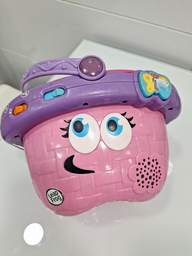 Cesta picnic LeapFrog - Rosa y Morada