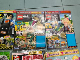 Lote de 6 revistas LEGO