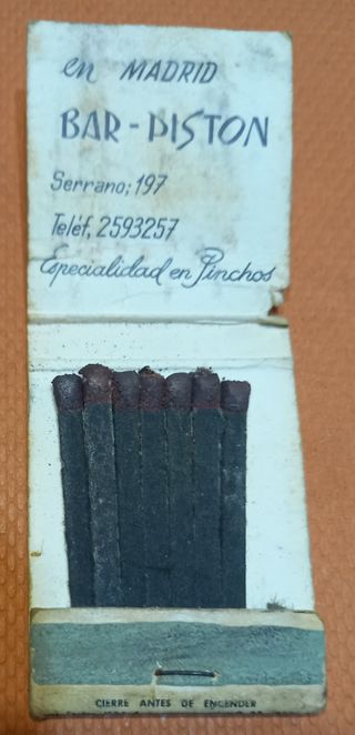 Cajas cerillas vintage