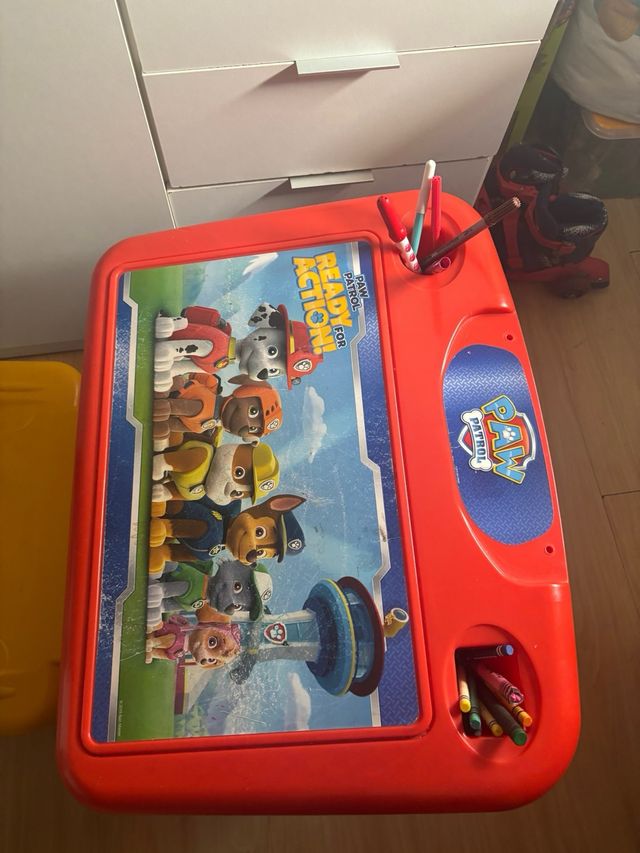 Mesa infantil Paw Patrol
