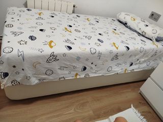 Canapé Ikea blanco 200x90