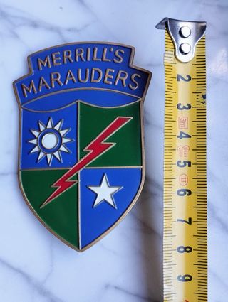 Insignia Merrill's Marauders. II Guerra mundial 
