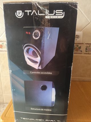Altavoces TALIUS 2.1 Bluetooth LED