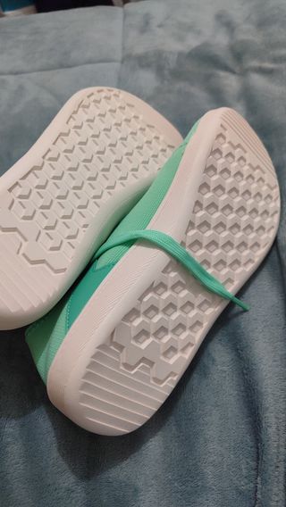 Tenis verdes menta - Talla 39