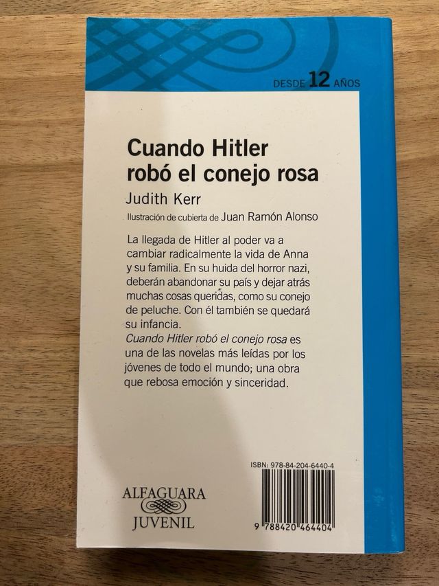 CUANDO HITLER ROBO EL CONEJO ROSA