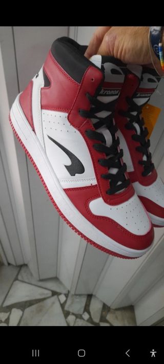 Scarpe Kronos N41  - Rosso/Bianco Black