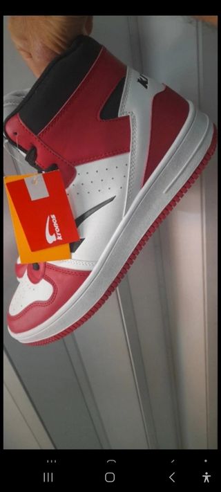 Scarpe Kronos N41  - Rosso/Bianco Black