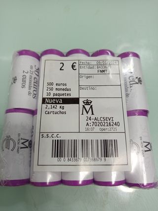 Rollos 2€ España 2023 Sevilla