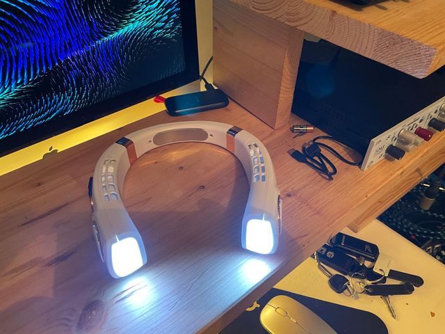 Ventilador cuello - Portátil