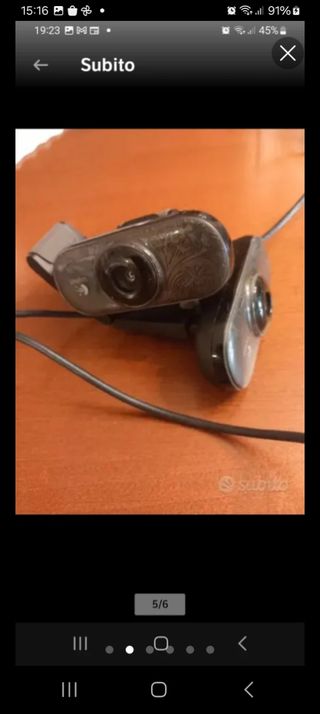 Webcam Logitech seminuova