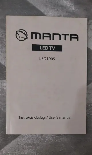 TV Manta LED HD - 19" 12V-220V