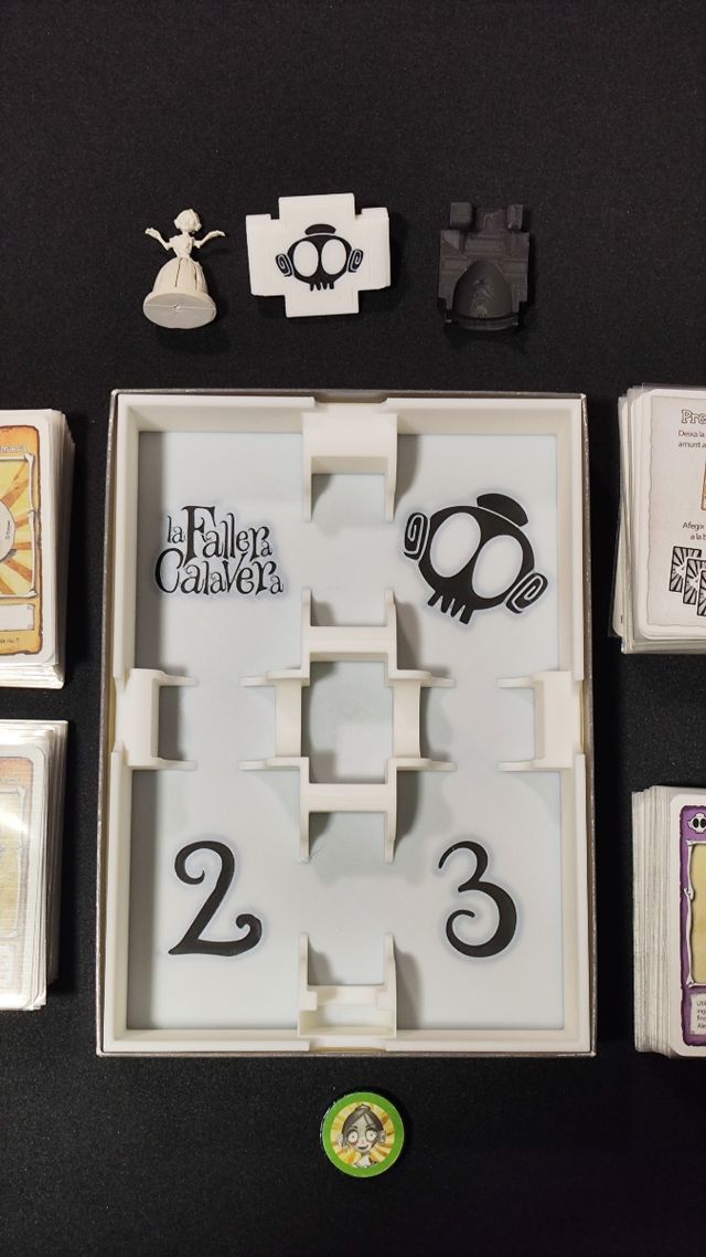 Inserto 3D La Fallera Calavera 1, 2, 3, 4 y extra