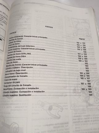 Manual Taller Talbot Horizon -Febrero 84