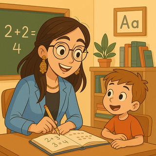 Profesora particular de estudiantes