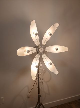 Lámpara pie moderna - 6 luces