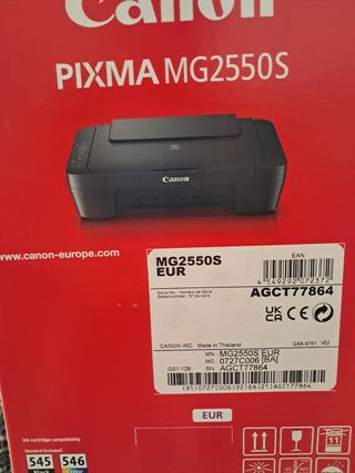 Impresora Canon PIXMA MG2550S