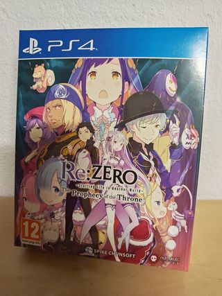 PS4 Re:Zero + Anonymous Code 