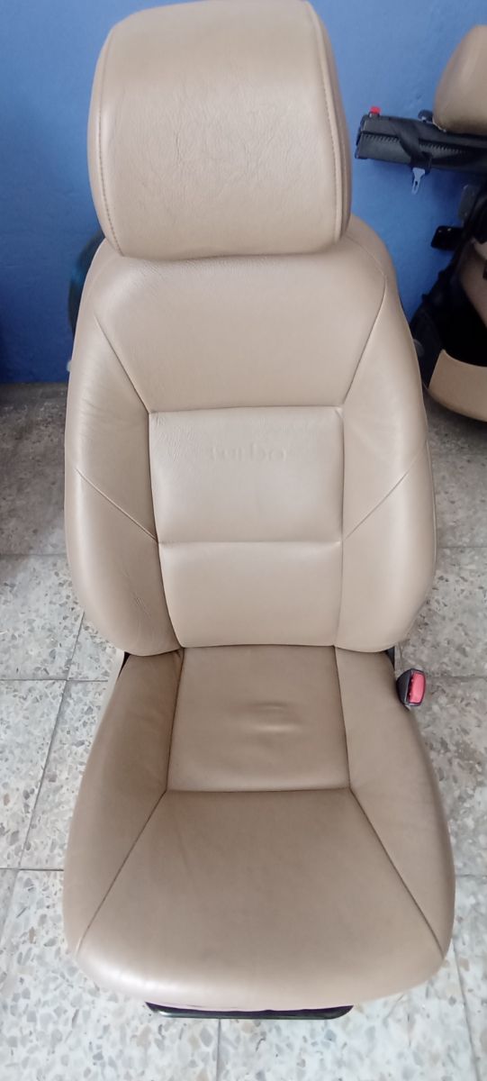 Asientos piel beige Saab 9-3 Coupé