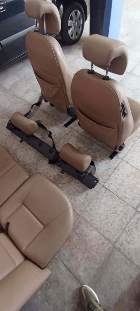 Asientos piel beige Saab 9-3 Coupé