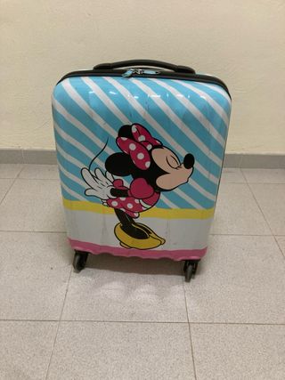 Maleta Minnie Mouse - Azul y Rosa