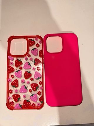 Fundas iPhone 14 Pro Max - 2 unidades