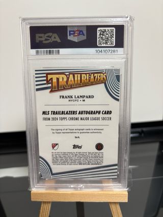 Frank Lampard - Auto /50 PSA 9