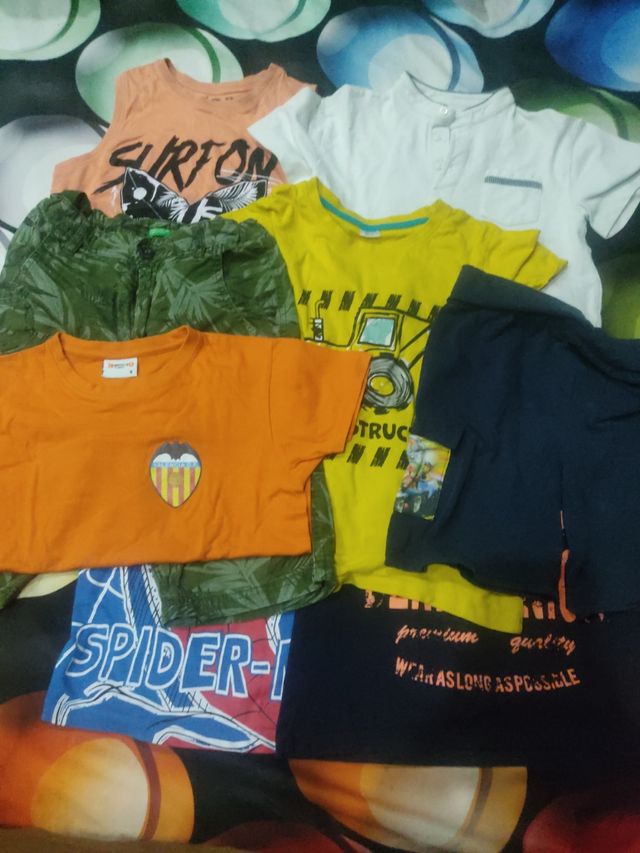 Lote Ropa niño verano: talla 7-8