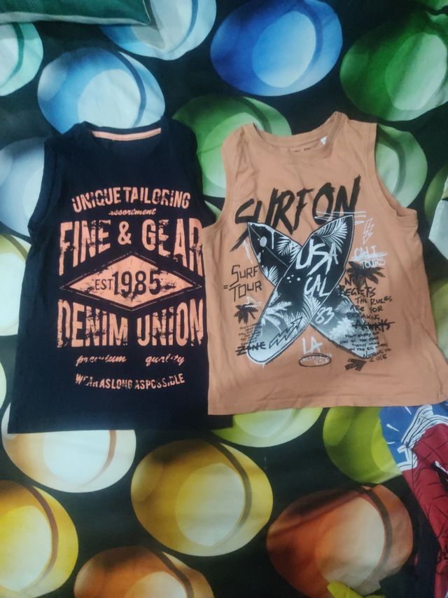 Lote Ropa niño verano: talla 7-8