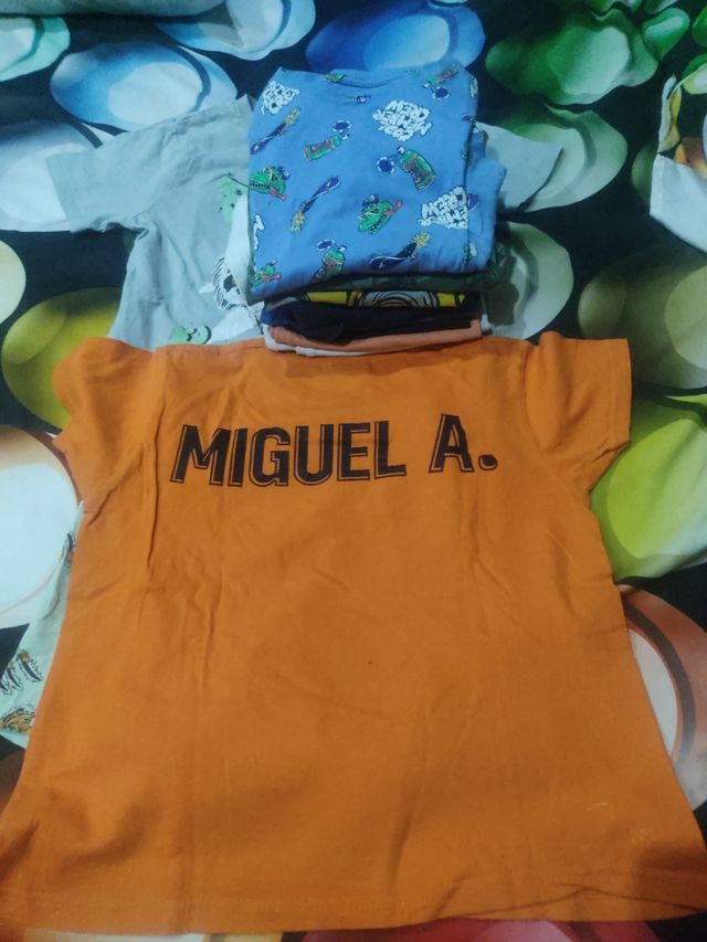 Lote Ropa niño verano: talla 7-8