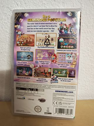 Geminose Animal Popstars - Nintendo Switch