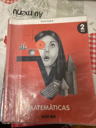 Matemáticas 2º ESO. Libro del estudiante. GENiOX
