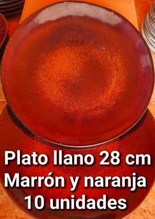 Platos llanos 28 cm - A Mercadoria 