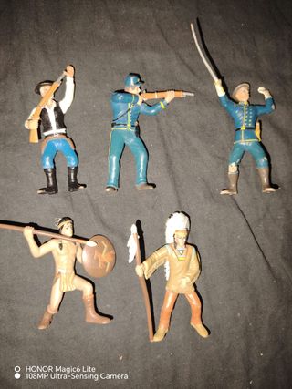 5 Figuras Vintage Oeste