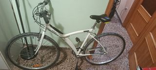 Bicicleta Btwin 29" blanca
