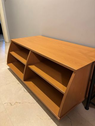 Mueble TV madera - Estantería